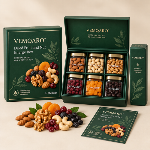 VEMQARO™ Dried Fruit and Nut Energy Box primary image