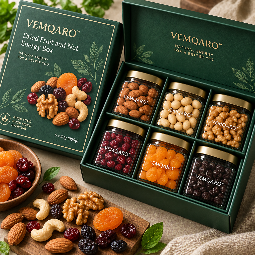 VEMQARO™ Dried Fruit and Nut Energy Box image 3