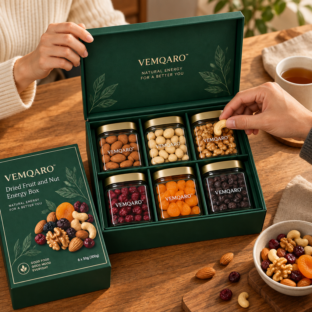 VEMQARO™ Dried Fruit and Nut Energy Box image 4