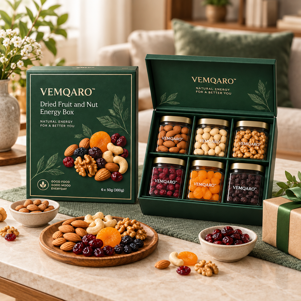VEMQARO™ Dried Fruit and Nut Energy Box image 5