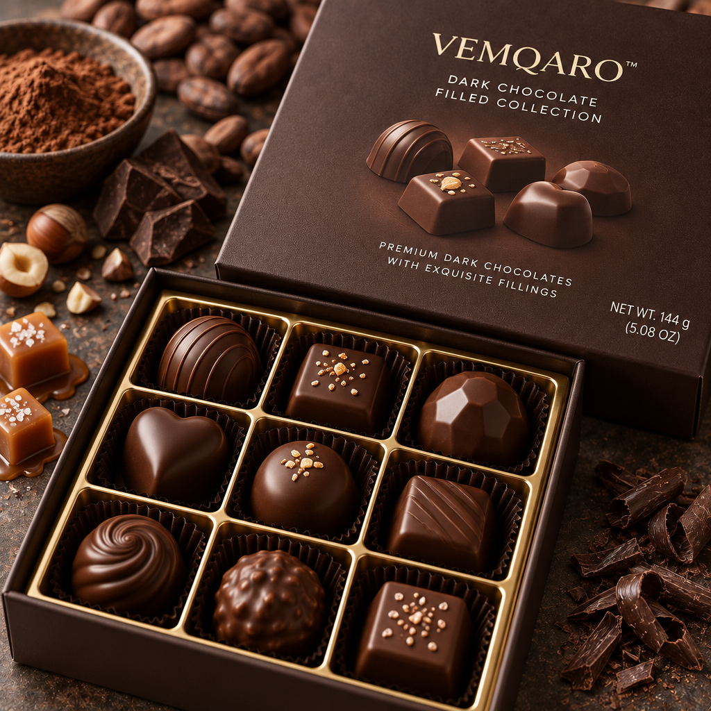 VEMQARO™ Dark Chocolate Filled Collection image 3