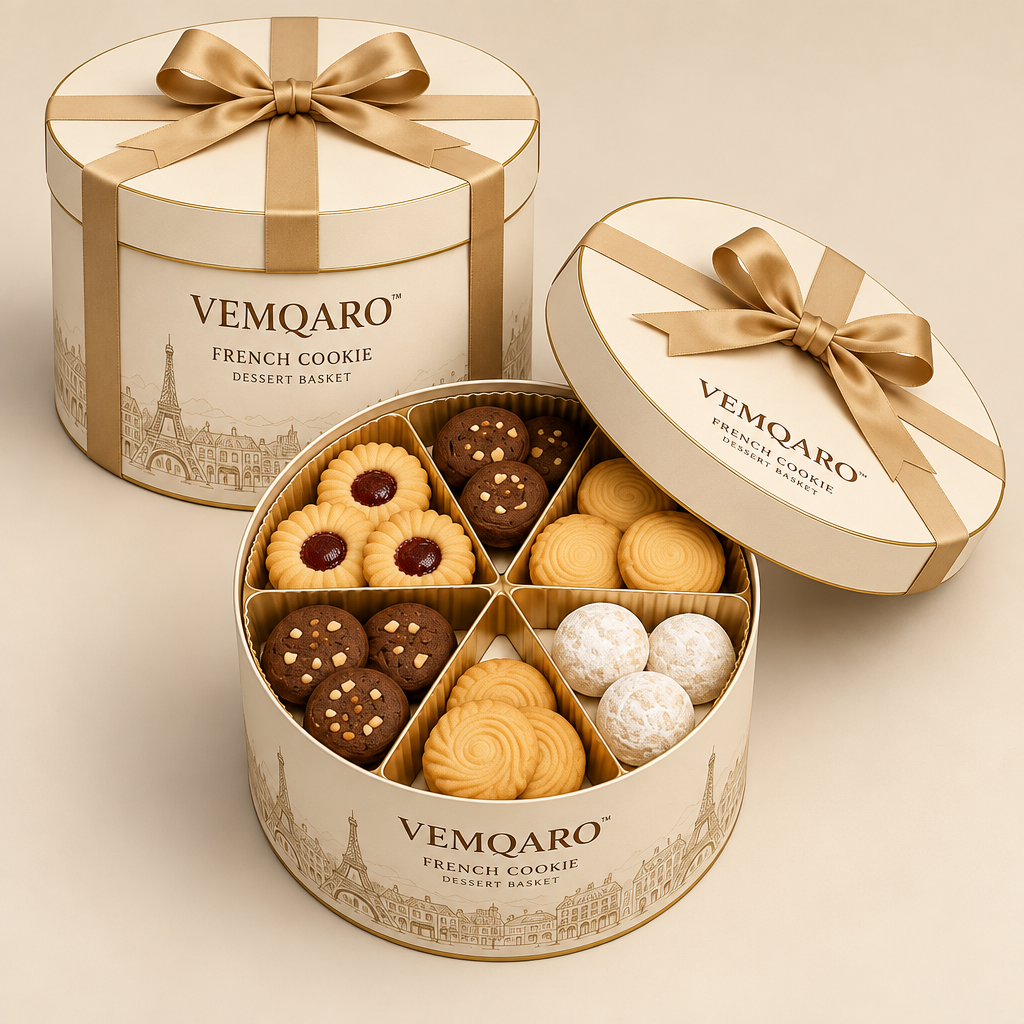 VEMQARO™ French Cookie Dessert Basket primary image