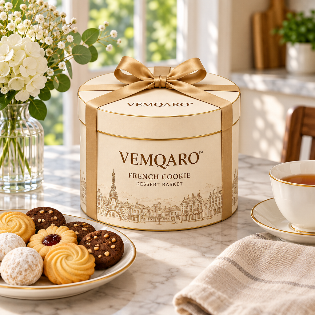 VEMQARO™ French Cookie Dessert Basket image 2