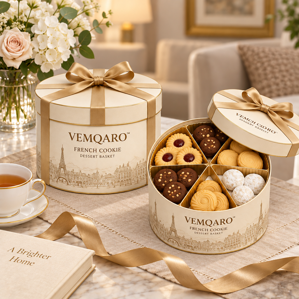 VEMQARO™ French Cookie Dessert Basket image 5