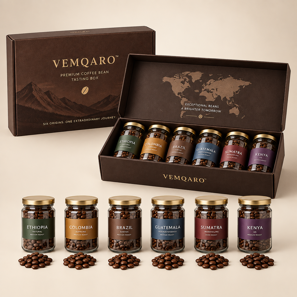 VEMQARO™ Premium Coffee Bean Tasting Box primary image