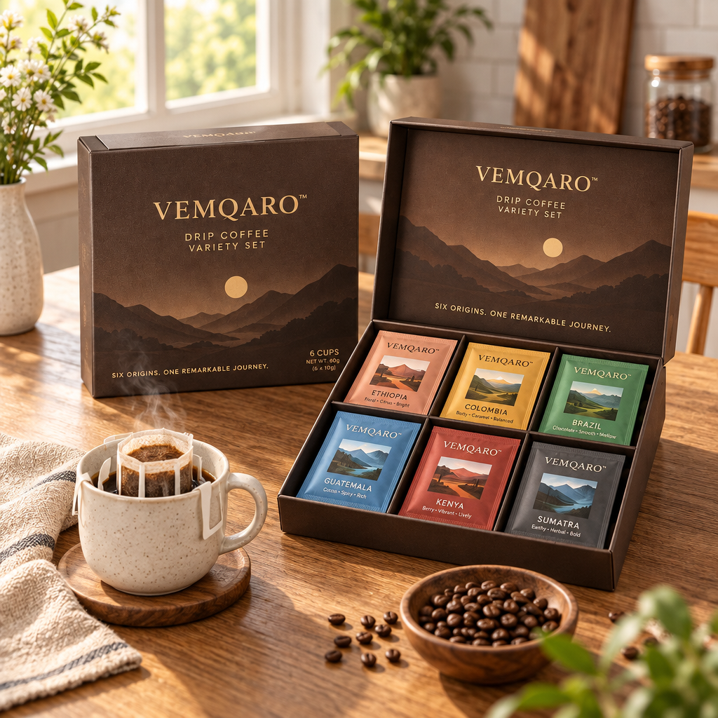 VEMQARO™ Drip Coffee Variety Set image 2