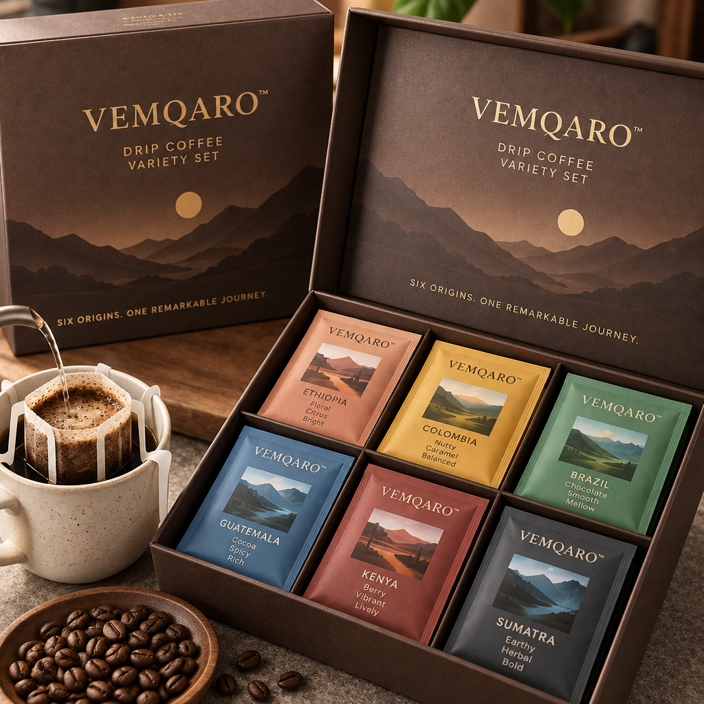 VEMQARO™ Drip Coffee Variety Set image 3