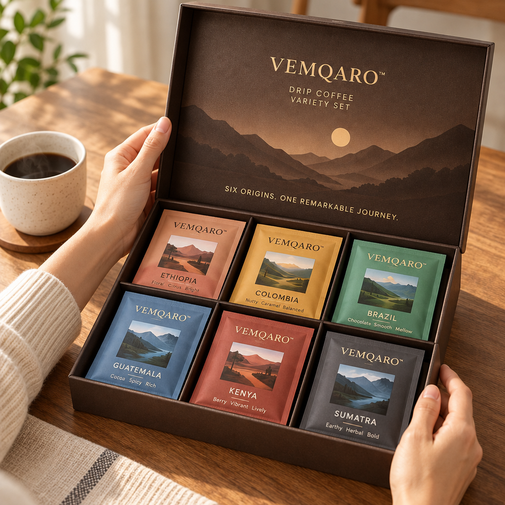 VEMQARO™ Drip Coffee Variety Set image 4