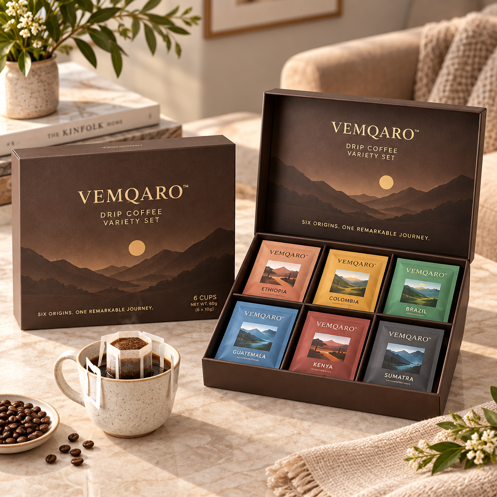 VEMQARO™ Drip Coffee Variety Set image 5