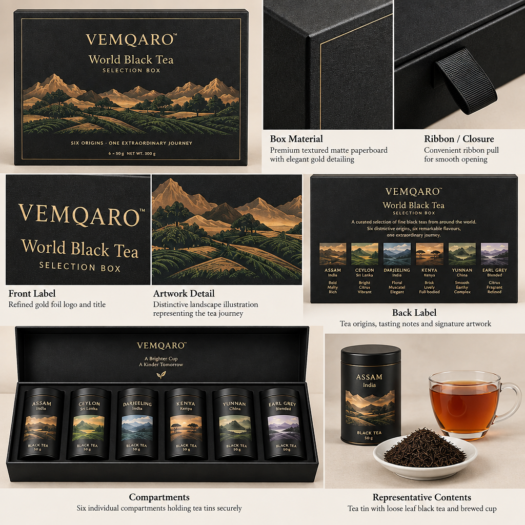 VEMQARO™ World Black Tea Selection Box image 6