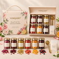 VEMQARO™ Floral Fruit Tea Afternoon Basket primary image