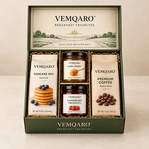 VEMQARO™ Breakfast Favorites Gift Basket primary image