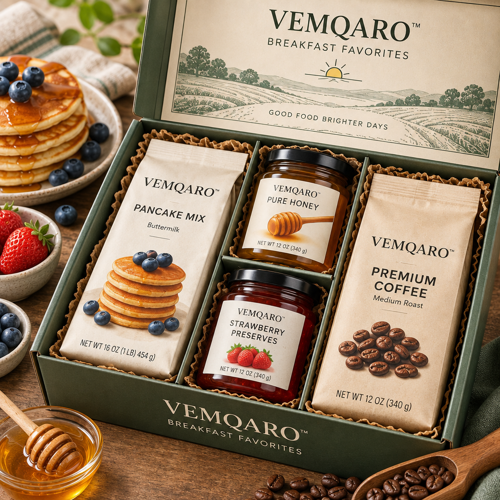VEMQARO™ Breakfast Favorites Gift Basket image 3