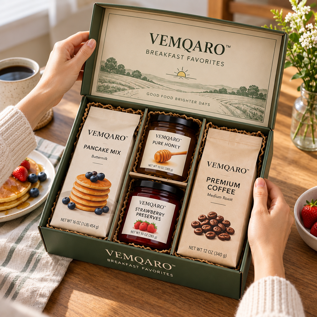 VEMQARO™ Breakfast Favorites Gift Basket image 4