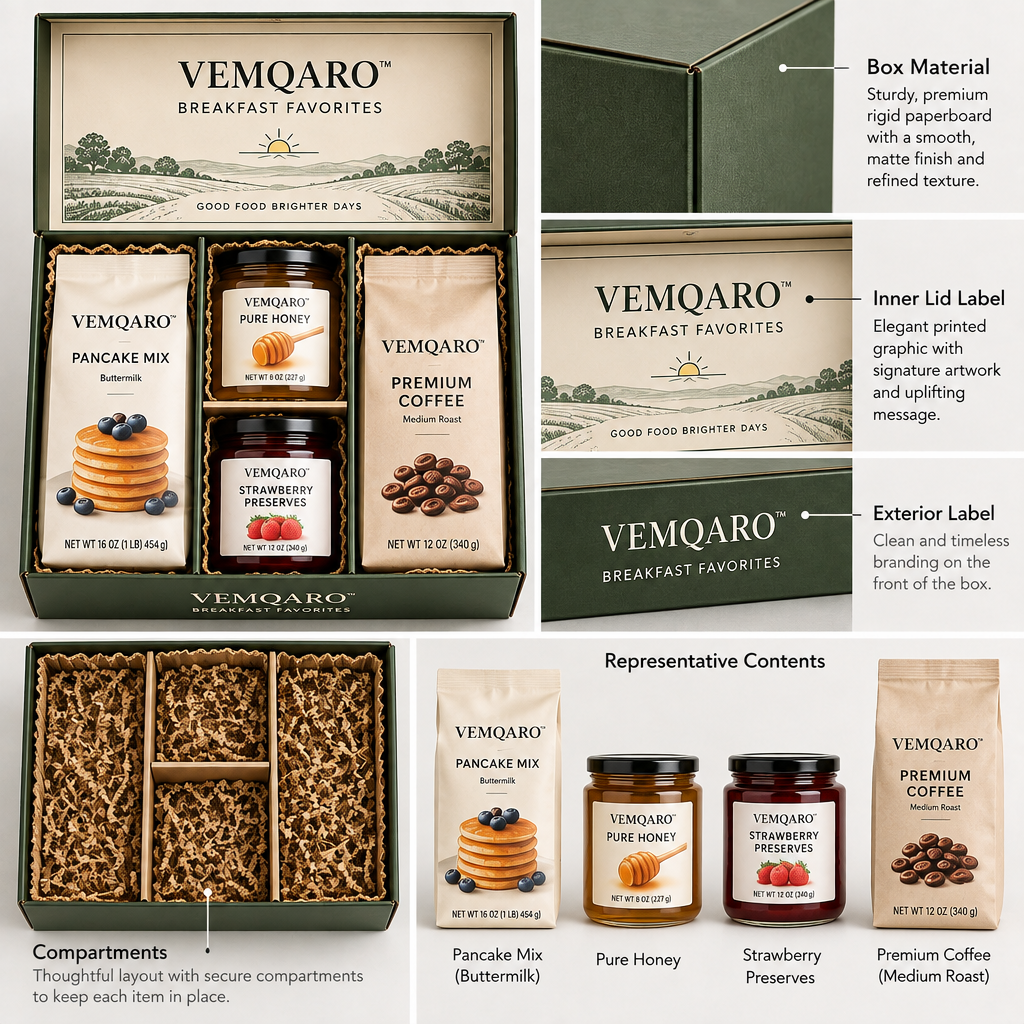 VEMQARO™ Breakfast Favorites Gift Basket image 6