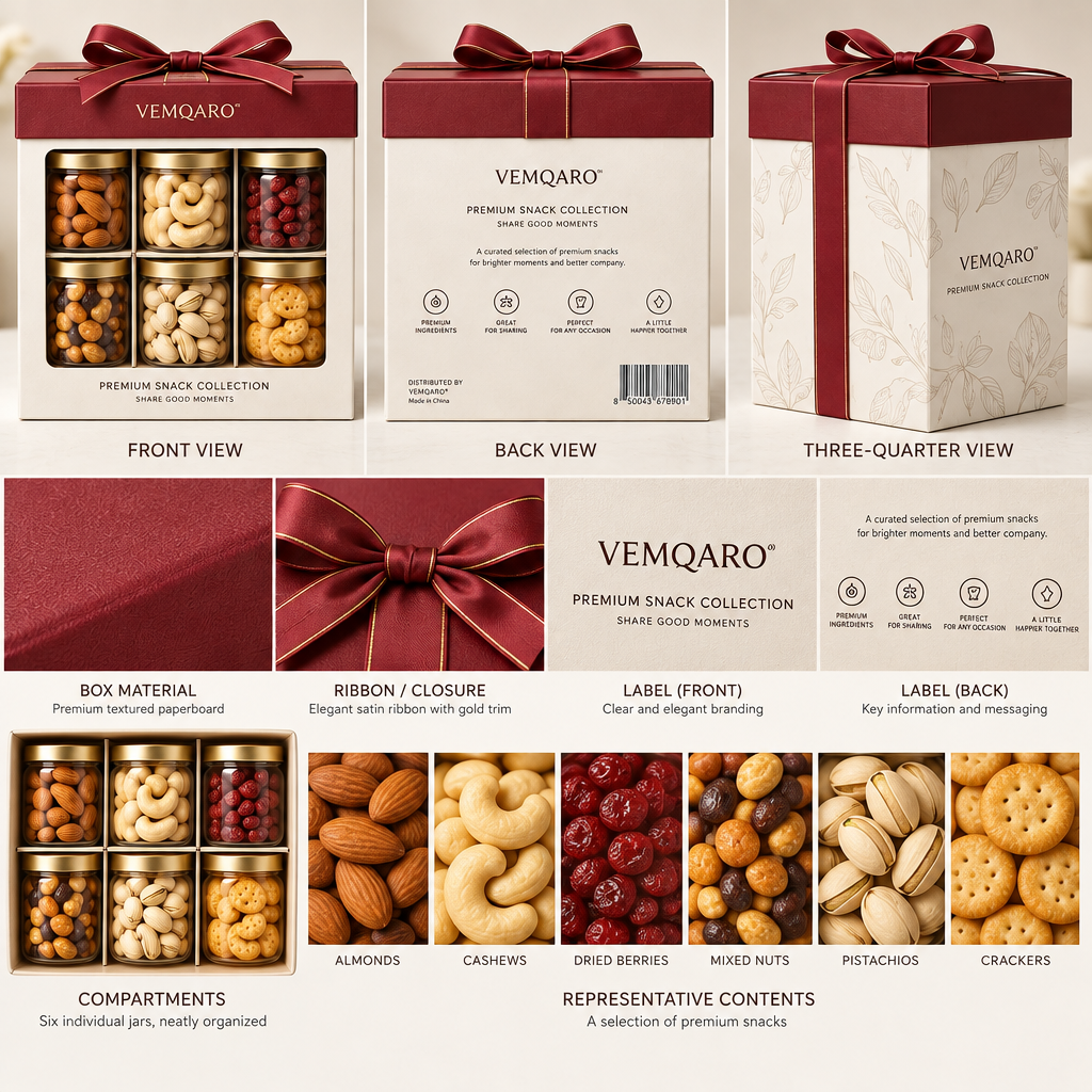 VEMQARO™ Holiday Snack Sharing Basket image 6