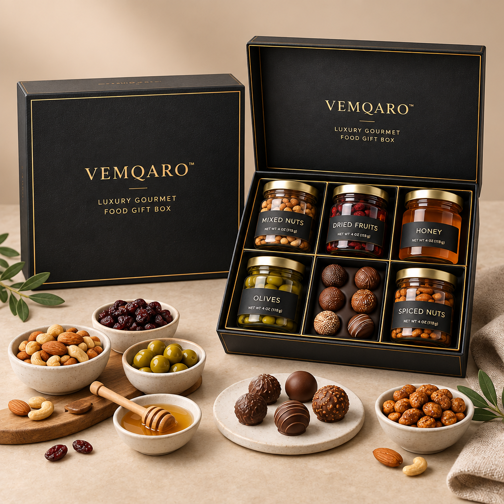 VEMQARO™ Luxury Gourmet Food Gift Box primary image