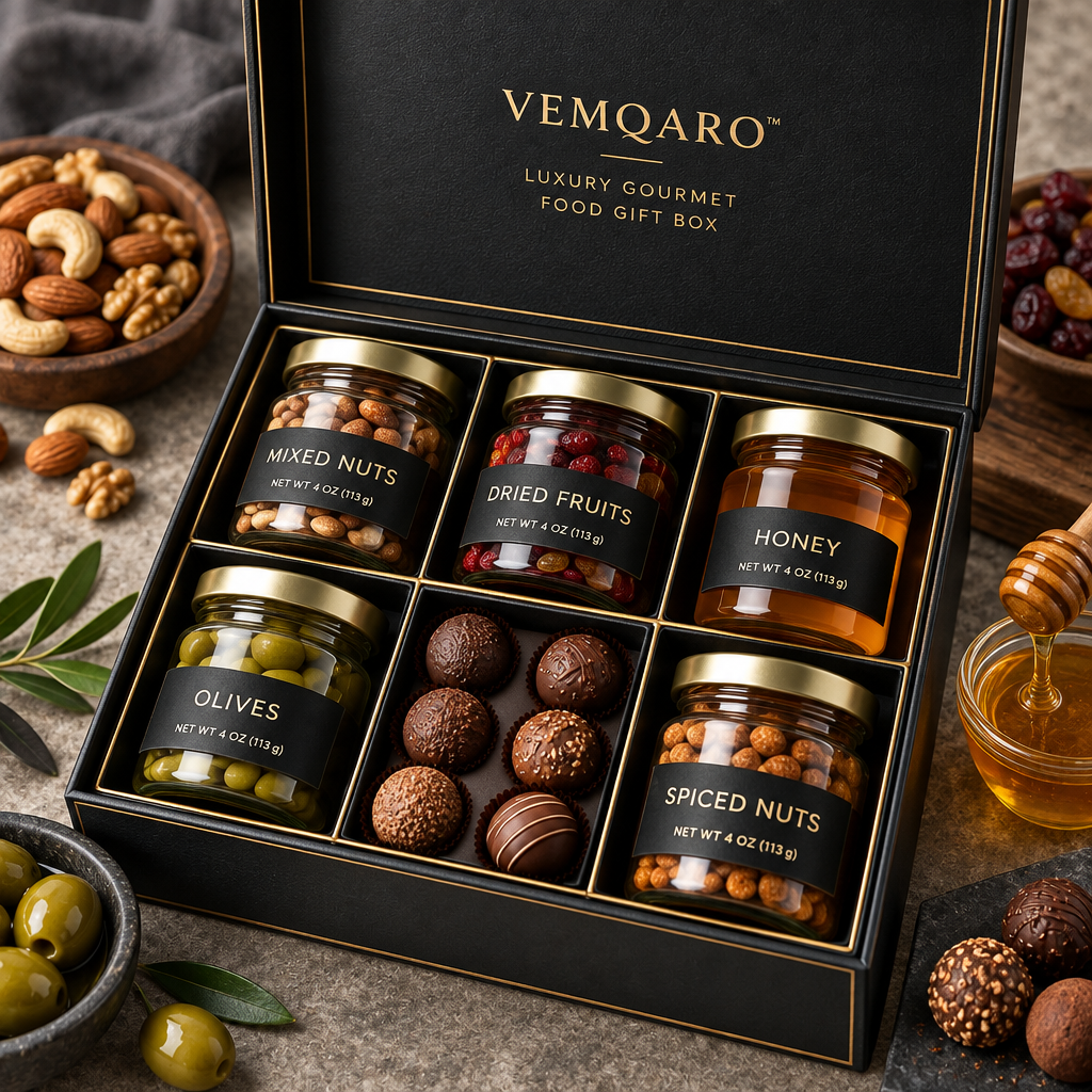 VEMQARO™ Luxury Gourmet Food Gift Box image 3