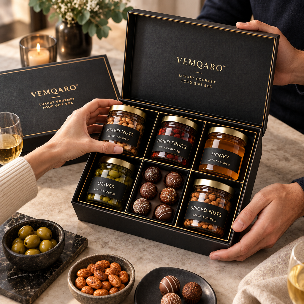VEMQARO™ Luxury Gourmet Food Gift Box image 4