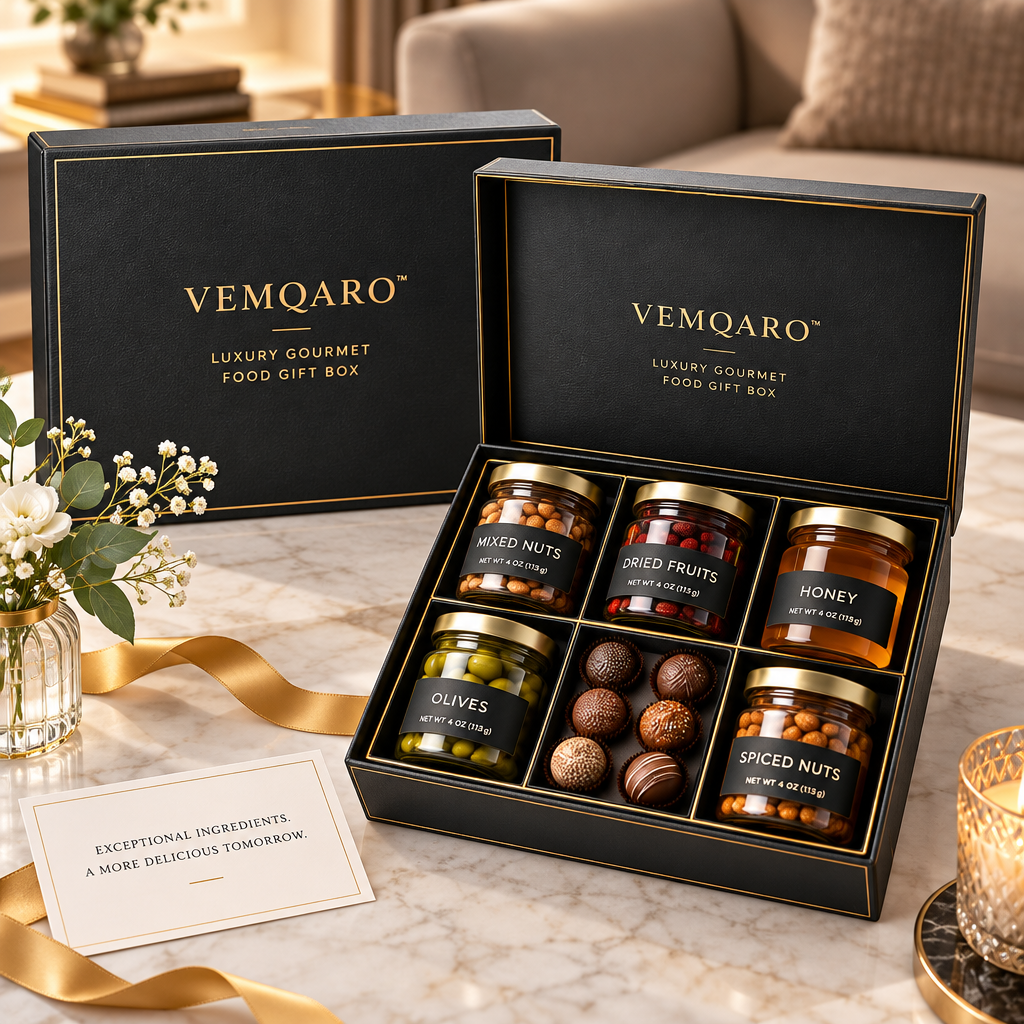 VEMQARO™ Luxury Gourmet Food Gift Box image 5